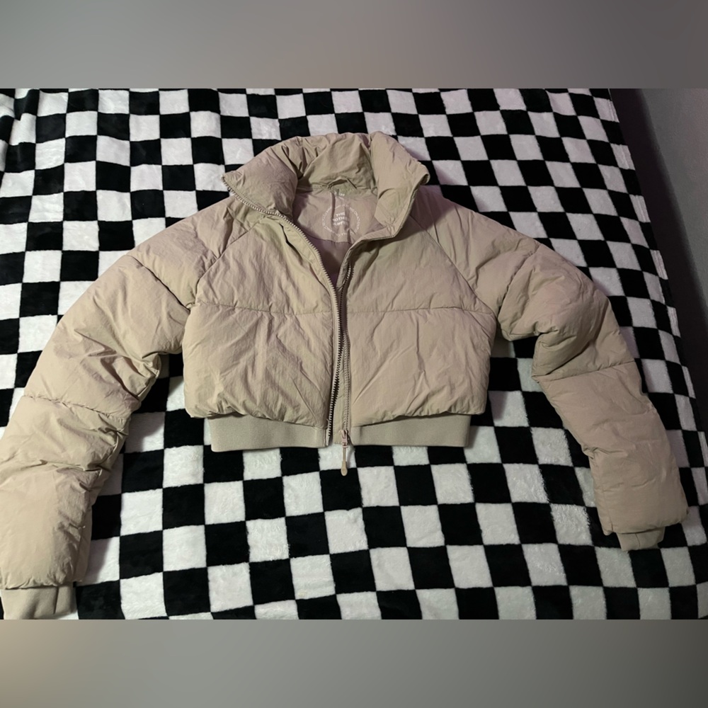Cotton On Tan Puffer Jacket